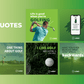 200 Golf Templates for Social Media