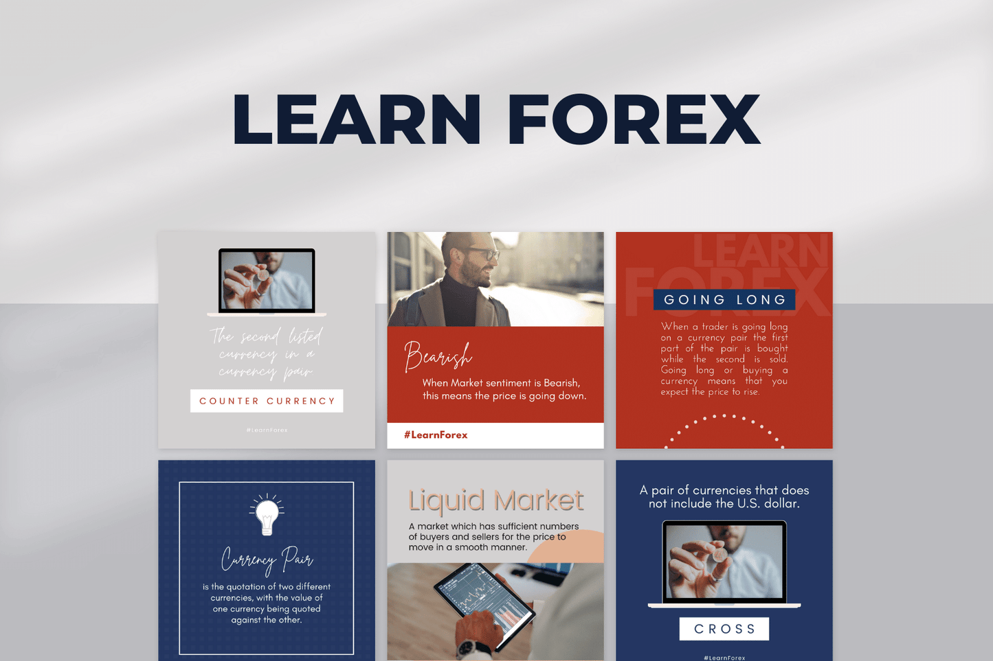 200 Forex Trading Templates for Social Media