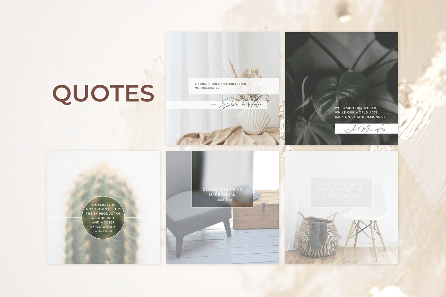 300 Home Decor Templates for Social Media